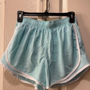 Nike Blue Athletic Shorts Lightweight Breathable Design